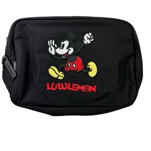 Limited Edition Disney x lululemon Everywhere Belt Bag Black 1L Mickey NWT
